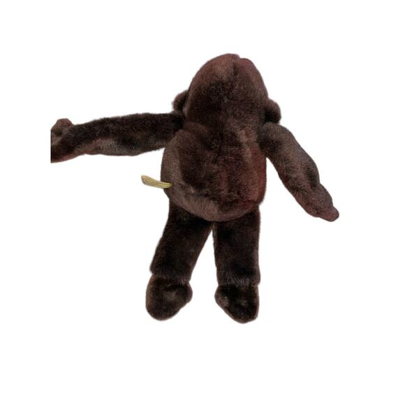 Vintage Troolove Brown‎ Hanging Monkey 8" Plush - Picture 5 of 7